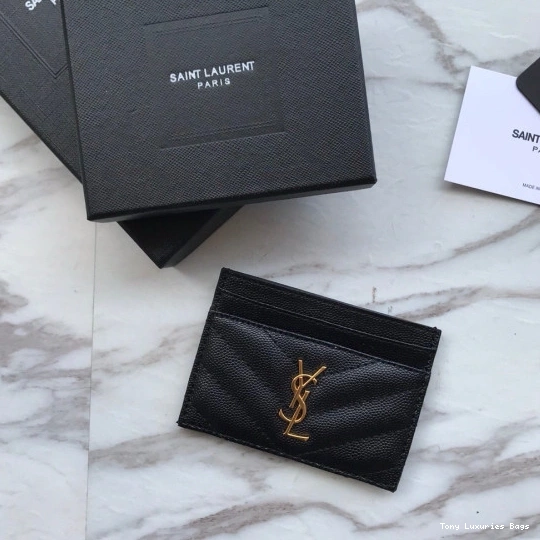 Tony Luxuries CARD YSL MATELASSÉ CASE CASSANDRE 0729